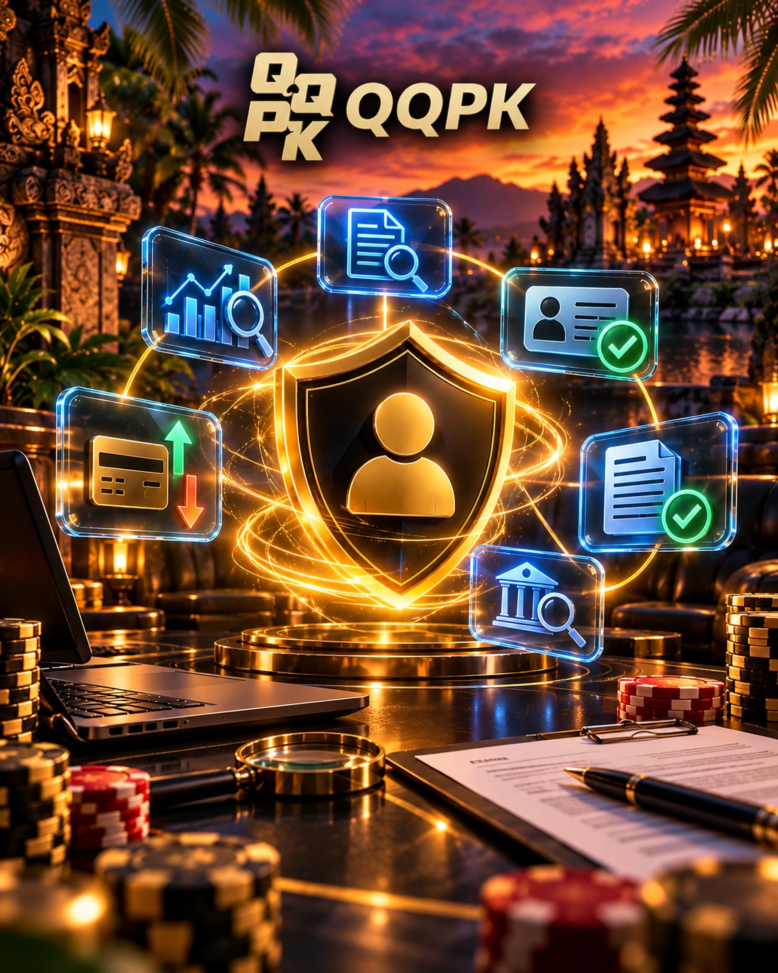 QQPoker AML policy with identity verification, transaction monitoring, risk assessment and secure player protection.